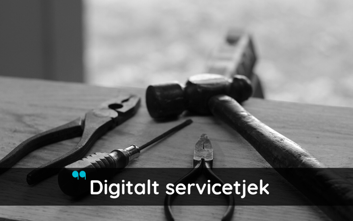 Digitalt servicetjek qwe qwe qwe qwe